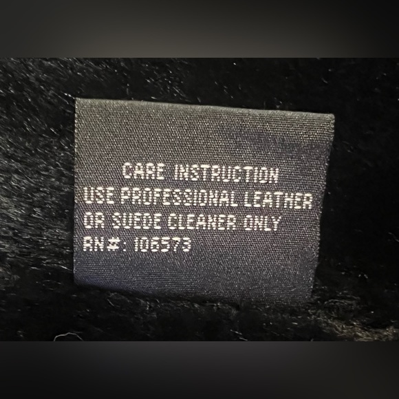 Men’s Like New Oscar Piel Leather Coat!! Size Medium - Picture 4 of 5